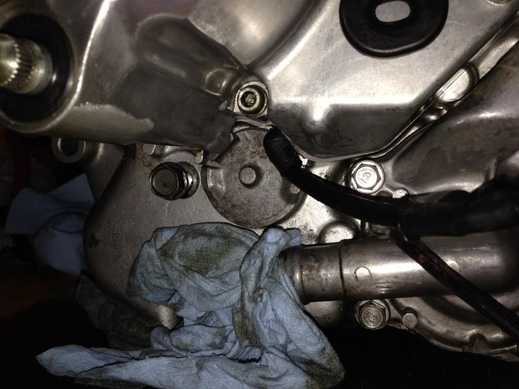 Crank Case Guide Plug Honda Shadow Forums